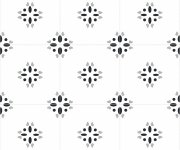 Retro dlažba Xclusive Element Flower 20,5x20,5