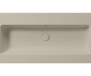 Gsi Pura Keramické Umyvadlo Slim 122x46cm, Bez Otvoru, Creta Mat