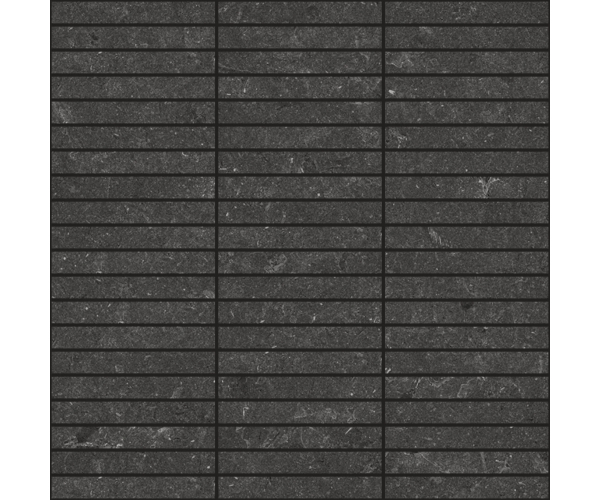 Mozaika jako mramor 41zero42 Italic Lava Mosaic 30x30 - antracitová