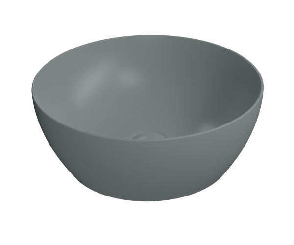 Gsi Pura Keramické Umyvadlo Na Desku, Průměr 42cm, Agave Mat
