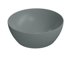 Gsi Pura Keramické Umyvadlo Na Desku, Průměr 42cm, Agave Mat