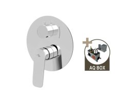 Laguna, Podomítková Sprchová Baterie Pro 2 Odběrná Místa, S Aq-boxem A Keramickým P