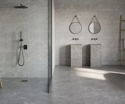Dlažba jako mramor Azuvi Aran Grey 60x120 Matt. Rett. - šedá