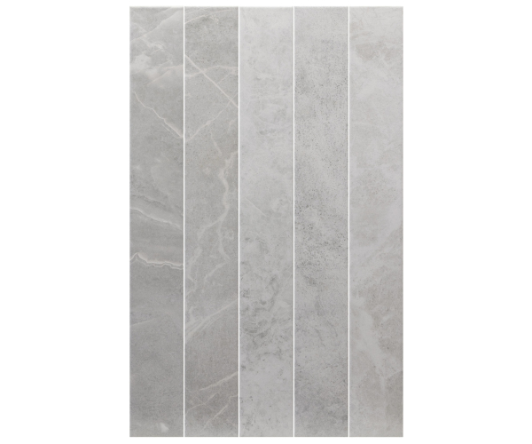 Dlažba jako mramor Equipe Marmoris Grey 7,5x60 - šedá