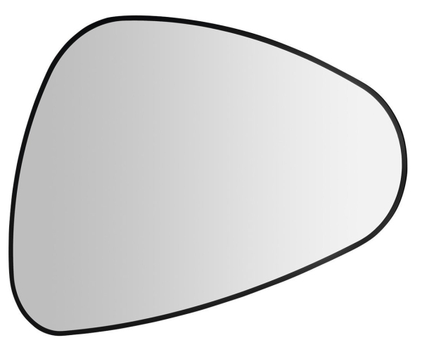 Sapho Elena Zrcadlo S Led Podsvícením 20w, 68x96cm, černá Mat