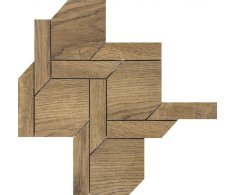 Tuscania Fjord Mosaico Norge Brun 36x32,5