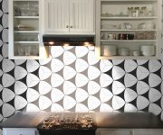 Vzorovaná dlažba Codicer Hex 25 Porto Venere Black 22x25