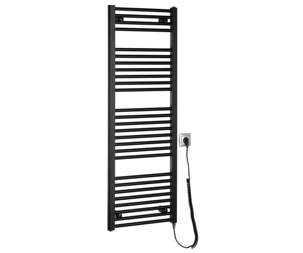 Aqualine Direct-e Elektrické Otopné Těleso Rovné 450x1320 Mm, 400 W, černá