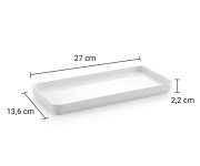 Gedy Seventy Miska Na Postavení, Bílá