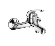 Mereo Vanová Nástěnná Baterie, Lila, 150 Mm, Bez Příslušenství, Chrom
