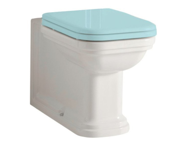Kerasan Waldorf Wc Kombi Mísa 40x68cm, Spodní/zadní Odpad, Bílá