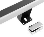 Sapho Veronica 2 Led Svítidlo, 8 W, 300x25x83 Mm, Ip44, černá