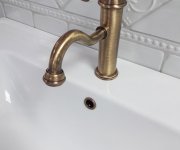 Kerasan Krytka Přepadu ø 24mm, Bronz