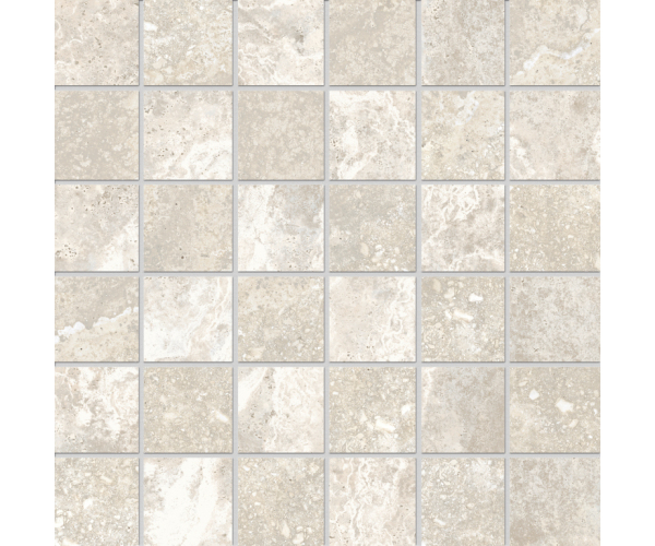 Dlažba jako kámen EdimaxAstor Stream Mosaico (5x5) Bone 30x30 - béžová