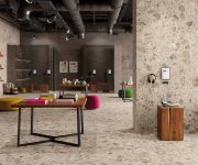 2cm dlažba jako kámen Deceram Outdoor DONR Cres Terrazzo 60x60 Rett. - béžová (skladem)