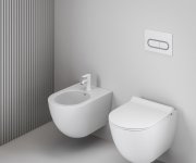 Bidet Uni Chrome - Bidet Uni Chrome, závěsný, bílá X01517
