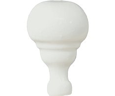 Grazia Boiserie Ang. Toro Bianco Craquele 3x6,5 Luc.