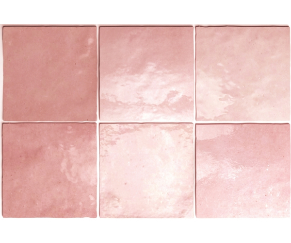 Retro obklad Equipe Artisan Rosse Mallow 13,2x13,2 - růžová