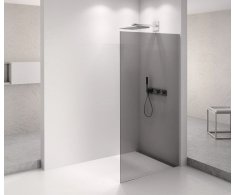 Polysan Architex Chrom Sprchová Zástěna 1062mm, Kouřové Sklo