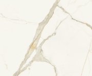 Dlažba jako mramor Marca Corona Scultorea Calacatta Oro Fino 120x120 Luc. Rett. - bílá