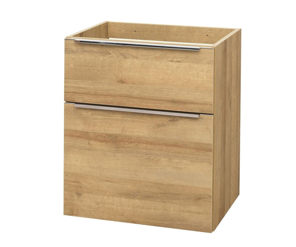 Mereo Mailo, Koupelnová Skříňka, 60cm, Dub Riviera, Elox Al Madlo