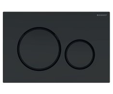 Geberit Sigma20 Ovládací Tlačítko, Easy-to Clean, černá Mat