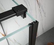 Gelco Spirit Black Obdélníkový Sprchový Kout 1200x900mm L/p Varianta