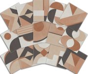 Dlažba jako cihla CIR Italica Terra Nuova MIX 20x20