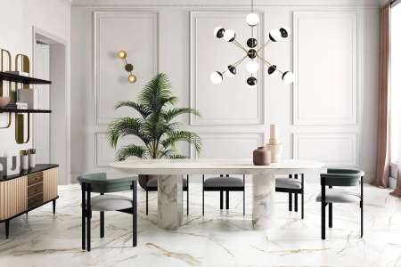 EdimaxAstor Charme Gold 60x120 - mramor v komerčním prostoru