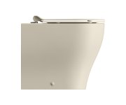 Gsi Tono Wc Mísa Stojící, Geniusflush, 36x53cm, Spodní/zadní Odpad, Creta Dual-mat