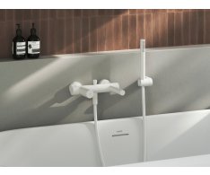 Vanová nástěnná baterie Revers RV 022 - RV 022A.10WHM Vanová nástěnná baterie bez 