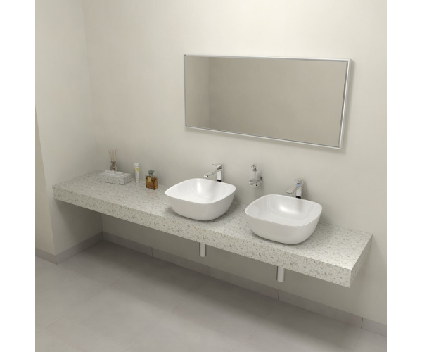 Sapho Tailor Rockstone Deska 250x50 Cm, Provedení Límce R