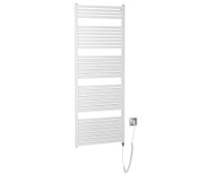 Aqualine Tondi-e Elektrické Otopné Těleso Rovné 600x1690 Mm, 800 W, Bílá