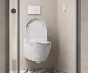 Gsi Wclean Závěsné Wc Swirlflush S Integrovaným Elektronickým Bidetem, Bílá Extraglaze