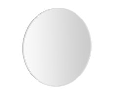 Sapho Notion Slim Kulaté Zrcadlo V Rámu ø 60cm, Bílá Mat