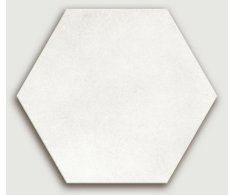 Elios Hexagon White 22x25