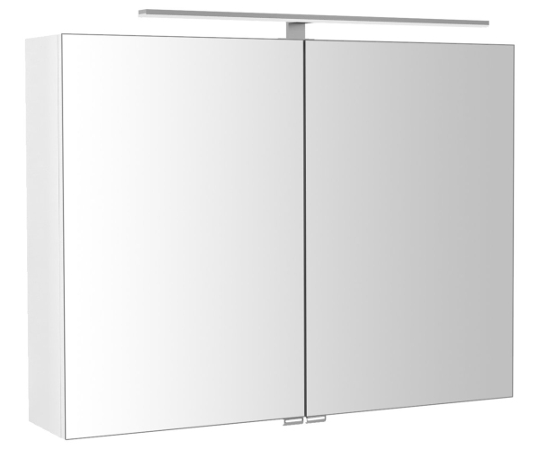 Sapho Riwa Galerka S Led Osvětlením, 81x70x17cm, Bílá Lesk
