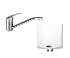 Průtokový Tlakový Ohřívač Vody Mk1, Příkon 3,5 Kw, S Pákovou Stojánkovou Baterií