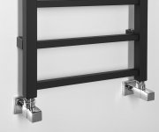 Sapho Metro Light Otopné Těleso 400x1500 Mm, černá Mat