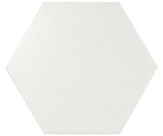 Equipe Scale Hexagon White Matt 12,4x10,7