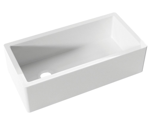 Kerasan Essex Keramický Dřez 91x45,6cm, Bílá
