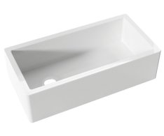 Kerasan Essex Keramický Dřez 91x45,6cm, Bílá