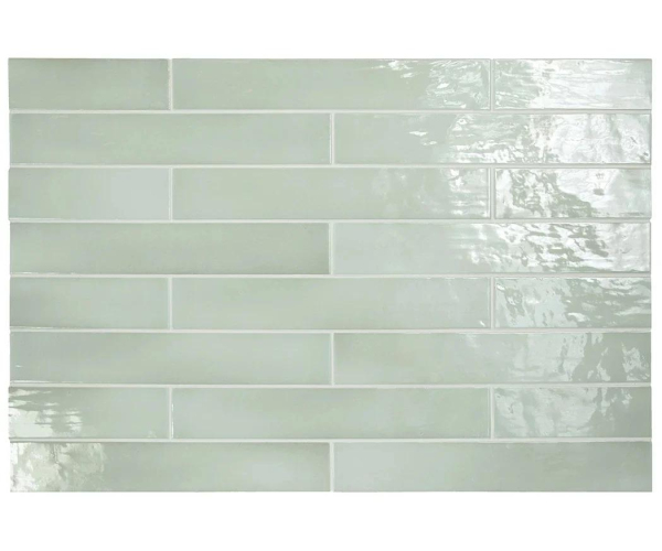 Obklad Equipe Manacor Mint 6,5x40 - zelená