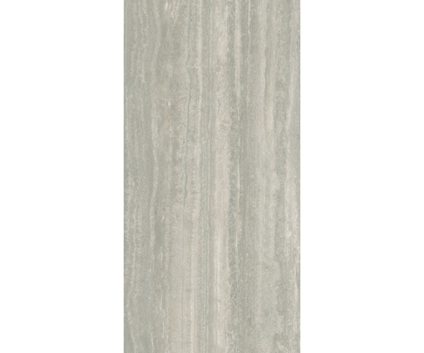 2cm dlažba jako travertin Caesar Iconica Silver Verso 60x120 Aextra20 Rett. - šedá