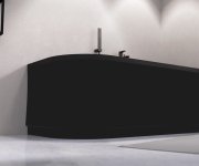 Polysan Viva R 175 Panel čelní, černá Mat