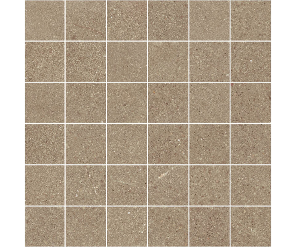 Sokl jako kámen APE Burlington Mosaico Taupe 30x30 (5x5) Rett. - hnědá