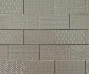 Retro dekor Deceram Clarte Decor Mist 7,5x15 Matt. - Mix - šedá (skladem)