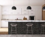 Obklad jako kámen Da Vinci Kaizen Coal 5x25 - antracitová