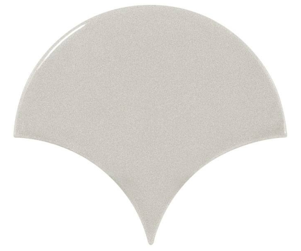 Obklad Equipe Scale Fan Light Grey 10,6x12 - šedá