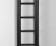 Sapho Horizon Otopné Těleso 330x1500 Mm, černá Mat